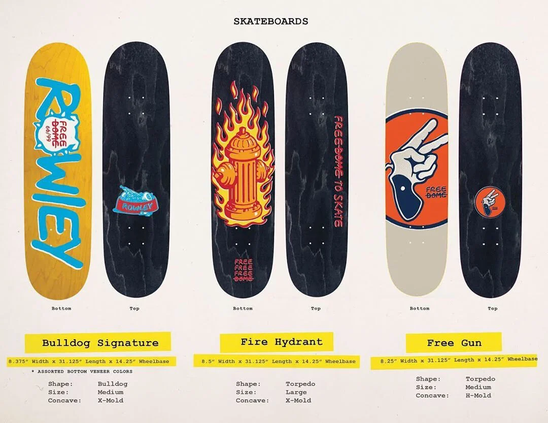 FREE DOME SKATEBOARDS! — urbansupplies.com FREE DOME ROWLEY